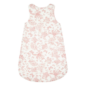 Tartine et Chocolat - Toile de Jouy Baby-Schlafsack | Pfirsich
