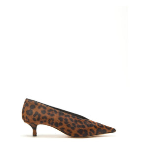Le Monde Beryl - Leopar Dana Derisi Terlikler | Kahverengi