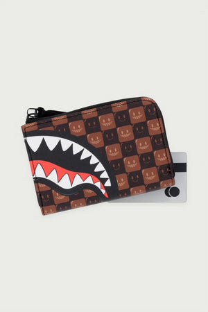Sprayground - Paris’teki Köpek Balıkları Kahverengi Cüzdan 910W9302NSZ