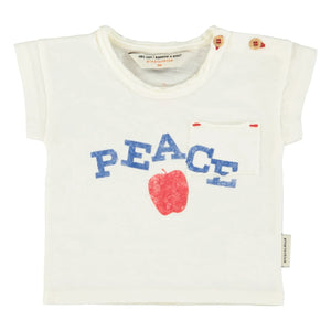 Piupiuchick - T-Shirt Peace | Ecru