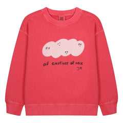 Jelly Mallow - Nuage Sweatshirt | Kırmızı