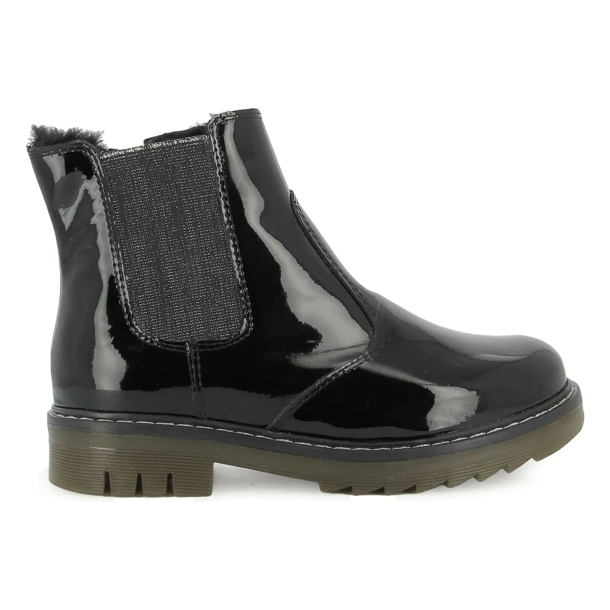 Pom d'Api - Sid Jod Zip Kür Barniz Bota | Negro