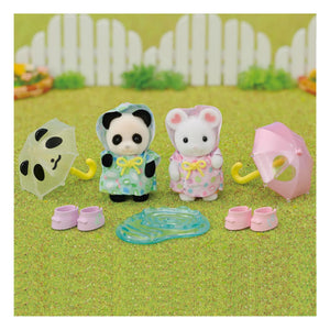 Sylvanian Families - Yağmurluklu Bebek İkili