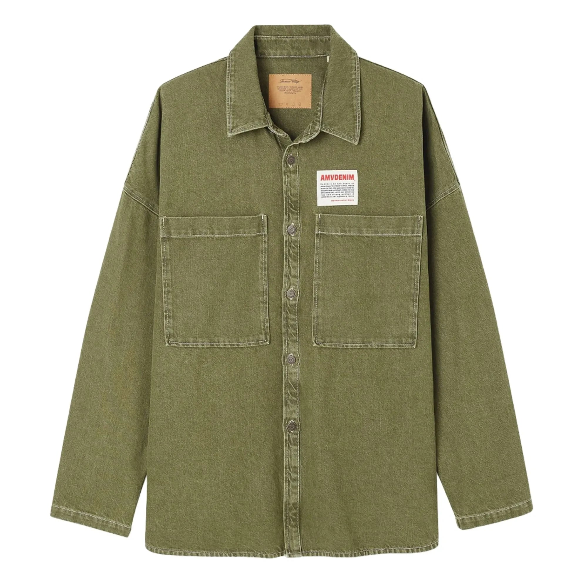 American Vintage - Uzatown gömlek | Haki