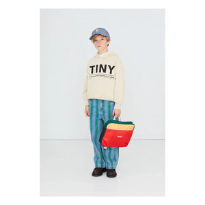 Tinycottons - Renk Bloklu Sırt Çantası | Kırmızı