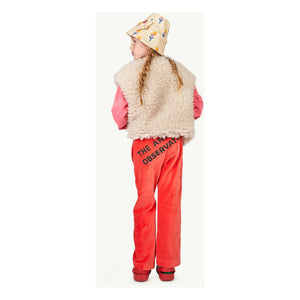 The Animals Observatory - Chameleon Leggings de terciopelo | Rojo