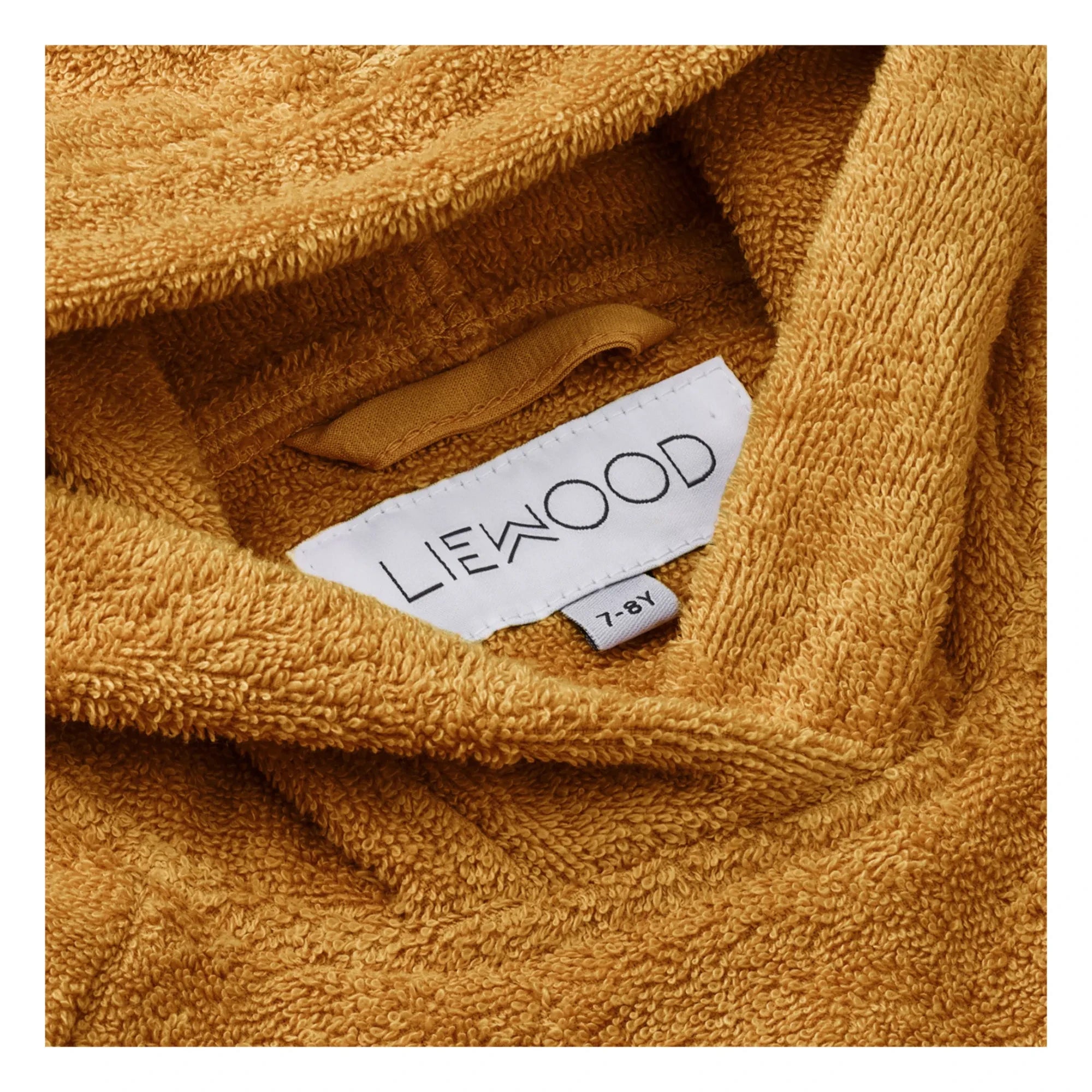 Liewood - Emilia Organic Cotton Towel Long Poncho | Caramel