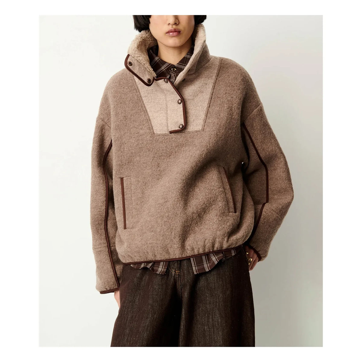 Sessùn - Chaqueta de Lana Nostelle | Beige