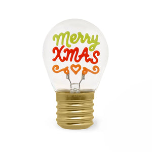Legami - Merry Noel Noel Light Bulb Table Lamp - Bulb Fiction