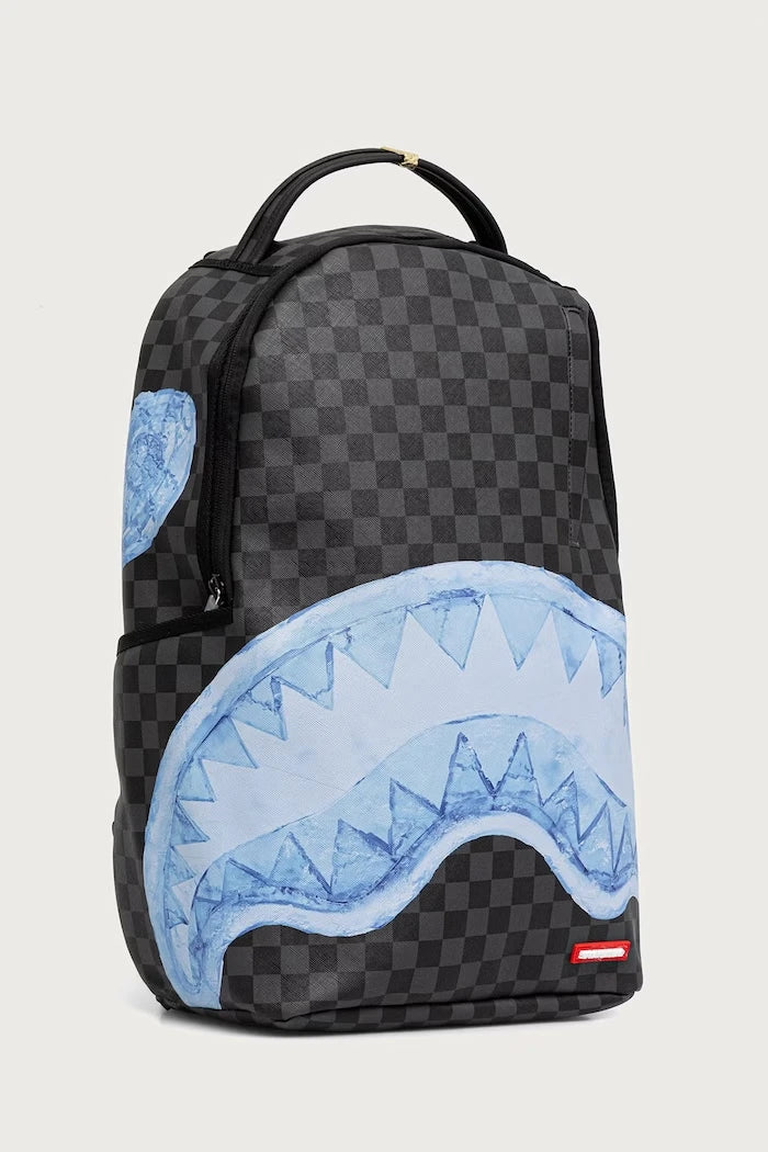 Sprayground - Siyah Suni Deri Sırt Çantası 910B8498NSZ
