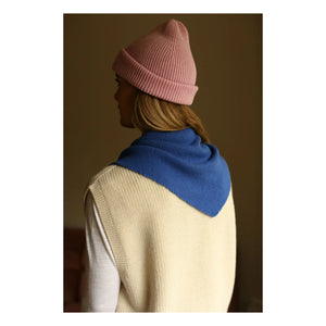 Hvid - Josephina Merino Wool Scarf | Cobalt