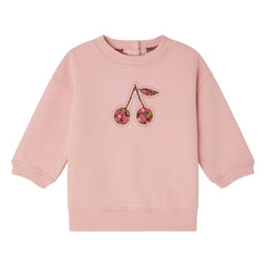 Bonpoint - Dahlia Bio-Baumwoll-Fleece-Sweatshirt | Zuckerrosa