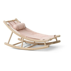 Oliver Furniture - Pink Oak Baby Rocking Chair