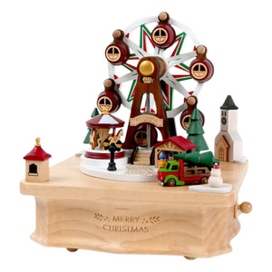 Wooderful life - Holz-Spieluhr auf dem Weihnachtsmarkt