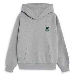 the new society - TNS Logo Kapüşonlu Sweatshirt | Gri