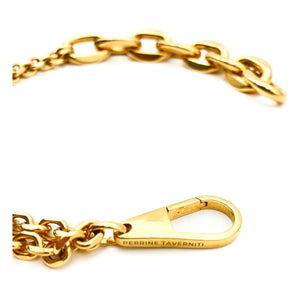 Perrine Taverniti - Collar de doble cadena Edgar | Oro