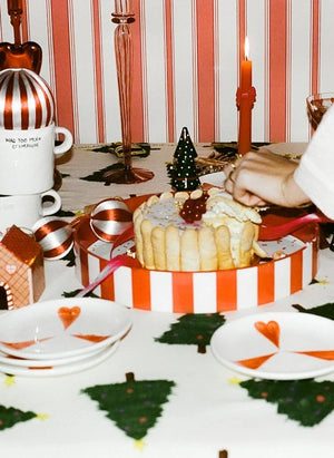 Anna + Nina - Noel süsü Zencefilli Kurabiye Evi | Kahverengi