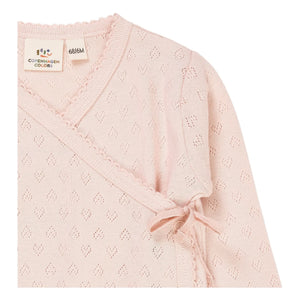 Copenhagen Colors - Body Cache-Coeur Pointelle Organik Pamuk | Soluk Pembe