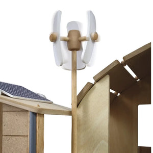 Plan Toys - Umweltfreundliches Puppenhaus mit Möbeln