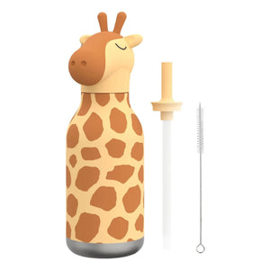 Asobu - Botella de agua de acero inoxidable Giraffe | Naranja