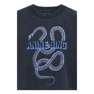 Anine Bing - Harvey Snake Sweatshirt | Schwarz