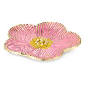Doing Goods - Plato con diseño floral Faye | Rosa