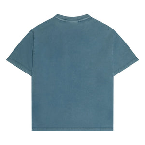 Hundred Pieces - Camiseta de algodón orgánico Finn | Azul