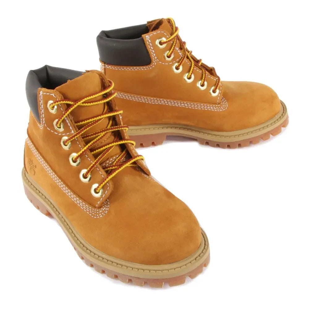 Timberland - Premium Deri Çizme | Camel