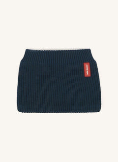 Hello Hossy - Cocoon Organik Pamuk Polo Boyunluk | Mavi