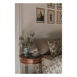 garbo&friends - Striped fitted sheet | Beige