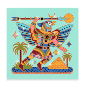 Djeco - Animal Warriors Coloring Pages