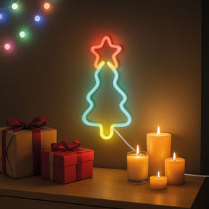 Legami - Neon-Effect LED Lamp - Noel Tree - It's a Sign