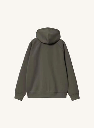 Carhartt WIP - Felpa con zip Chase | Grigio scuro