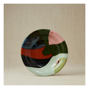 Rosi Mistou - Terracotta Salad Bowl | Navy Blue