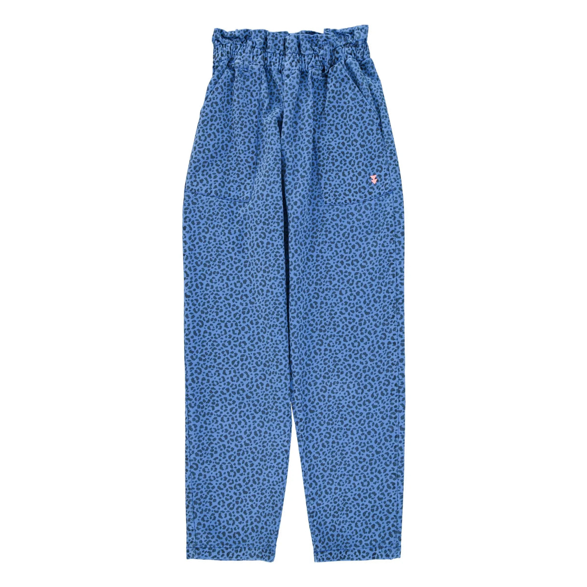 Sisters Department – Baumwoll-Leopardenhose | Blau