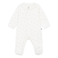 Petit Bateau - Pijama Ositos de algodón orgánico | Blanco