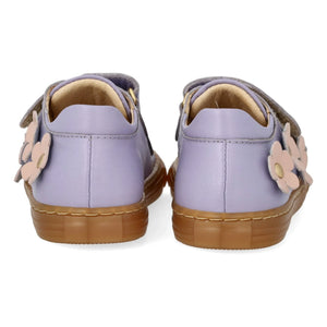 Angulus - Çift Çizgili Çiçek Sneakers | Leylak
