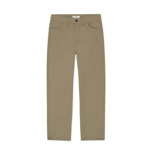 Les Deux - Pantalones de algodón orgánico | Beige oscuro