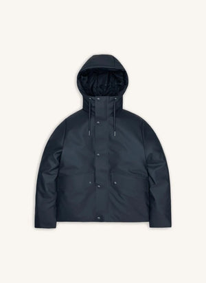 Rains - Nome Kısa Parka Mont W3T3 | Lacivert