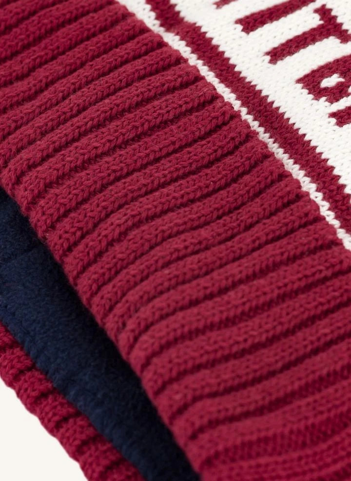 Petit Bateau - قبعة تريكو من Petit Bateau | عنابي
