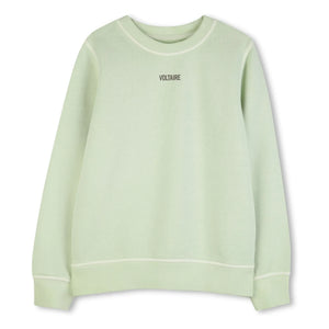 Zadig & Voltaire - Sudadera Art Is Truth | Verde claro