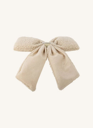 Bloomingville - Ruby Bow Weihnachtsdekoration | Beige