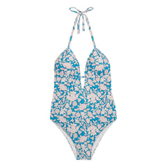 Louise Misha - Positano Einteiler Badeanzug | Blau