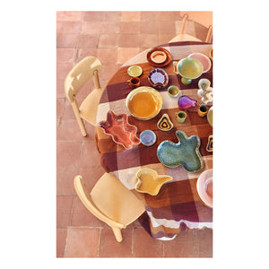 HKliving - Stoneware kahve fincanı | Turuncu
