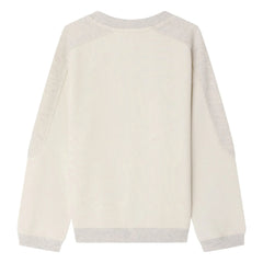 Bonpoint - Leal organik pamuklu sweatshirt | Heather bej