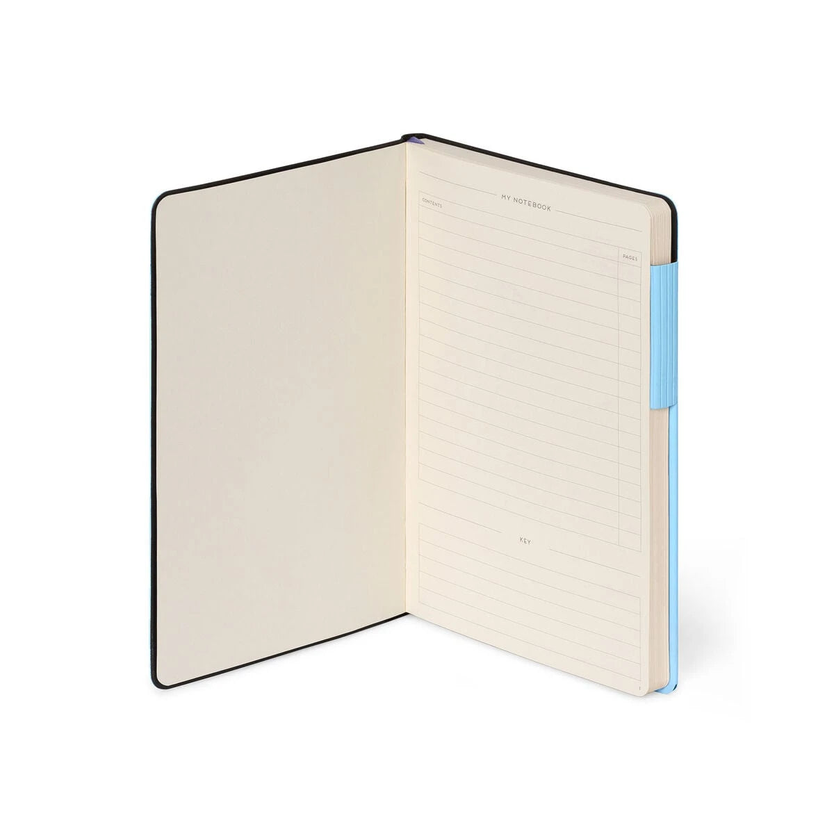 Legami - Çizgili Defter, Monokrom Yumuşak Kapak - Aura - Benim Defterim
