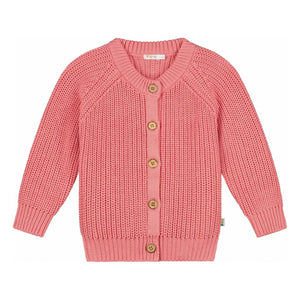 Yuki – Bio-Baumwoll-Raglan-Cardigan | Blush