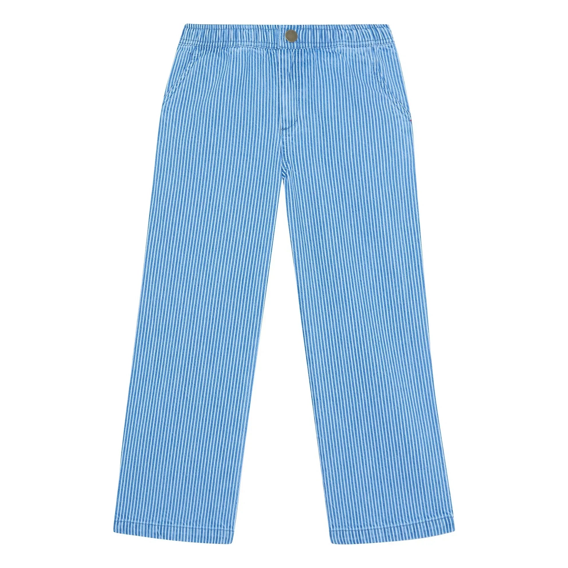 Bonton - Letto Çizgili Pantolon | Mavi