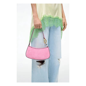 Staud - Ollie Ledertasche | Pink