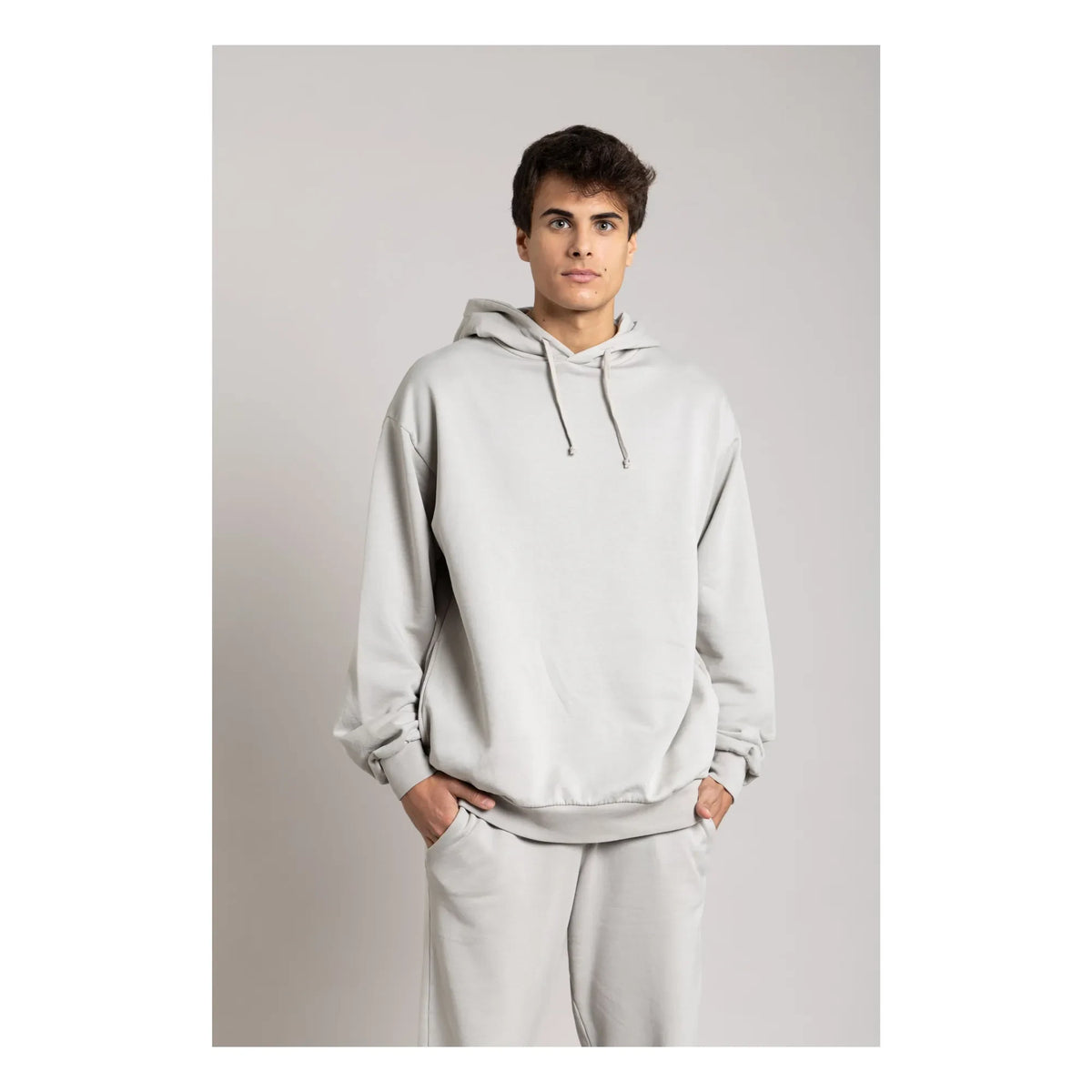 Smallable Man - Java Sweatshirt aus Bio-Baumwolle | Perlengrau